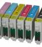 FENIX komplet kartuš E-T0801, E-T0802, E-T0803, E-T0804, E-T0805, E-T0806 za Epson Stylus Photo R265, R285, R360, RX560, RX585, RX685, PX700W, PX800FW  kartusa, toner, polnilo, tiskalnik, trgovina, nakup, laserski tisklanik