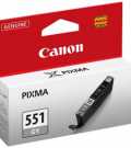 CANON CLI-551GY - siva (6512B001AA), CLI-551GY za Canon PIXMA MG6350 kapacitete 7ml za cca 130 strani  kartusa, toner, polnilo, tiskalnik, trgovina, nakup, laserski tisklanik