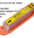 FENIX C-CLI-571XL Yellow-rumena 12,2ml za Canon Pixma MG5750, MG6850, MG6851, MG7750, MG7751, MG7752 - izpis enak originalu kartusa, toner, polnilo, tiskalnik, trgovina, nakup, laserski tisklanik