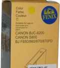 C-BCI-6 Y kartuša za Canon PIXMA iP3000, iP4000, iP5000, iP6000, iP8500, MP760, MP780, i990, i965, i905D, i950, i865, i9950, i9100, S900, S830D, S820, S800, BJC8200 = FENIX CBCI-6 Yellow, barvna  kartusa, toner, polnilo, tiskalnik, trgovina, nakup, laserski tisklanik